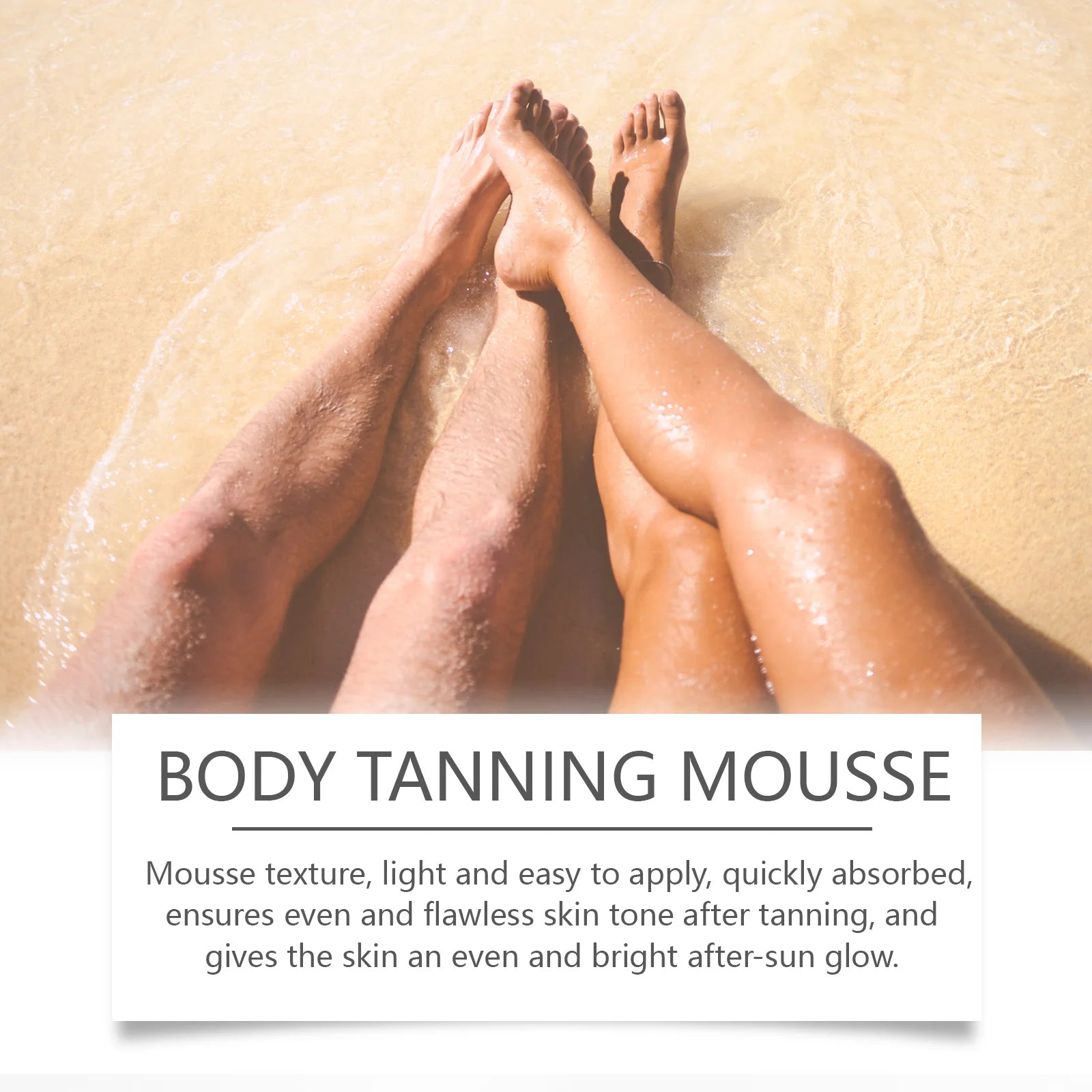 Ouhoe Self Tanning Mousse – Sunless Body Bronzer 100ml Self Tanning Mousse Zpaxo