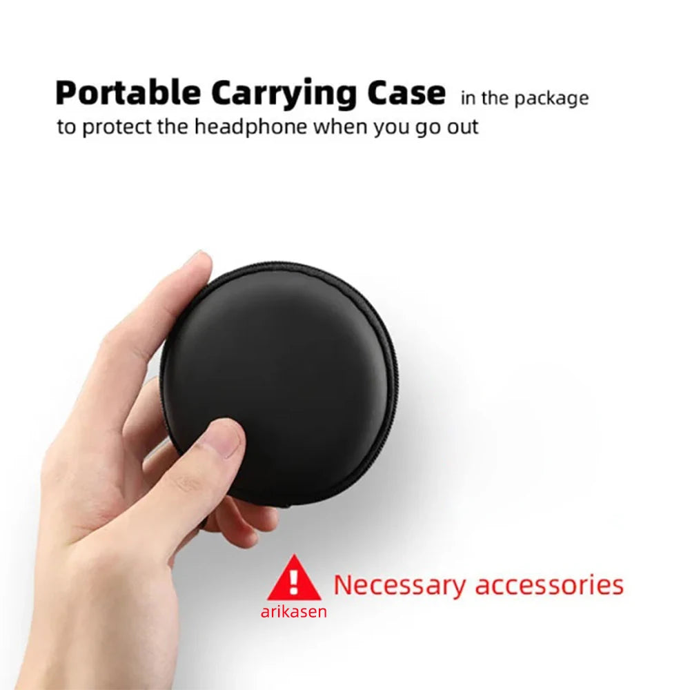 Bluetooth Earphones MP3 Player FM Radio On-ear Comfortable Wrap