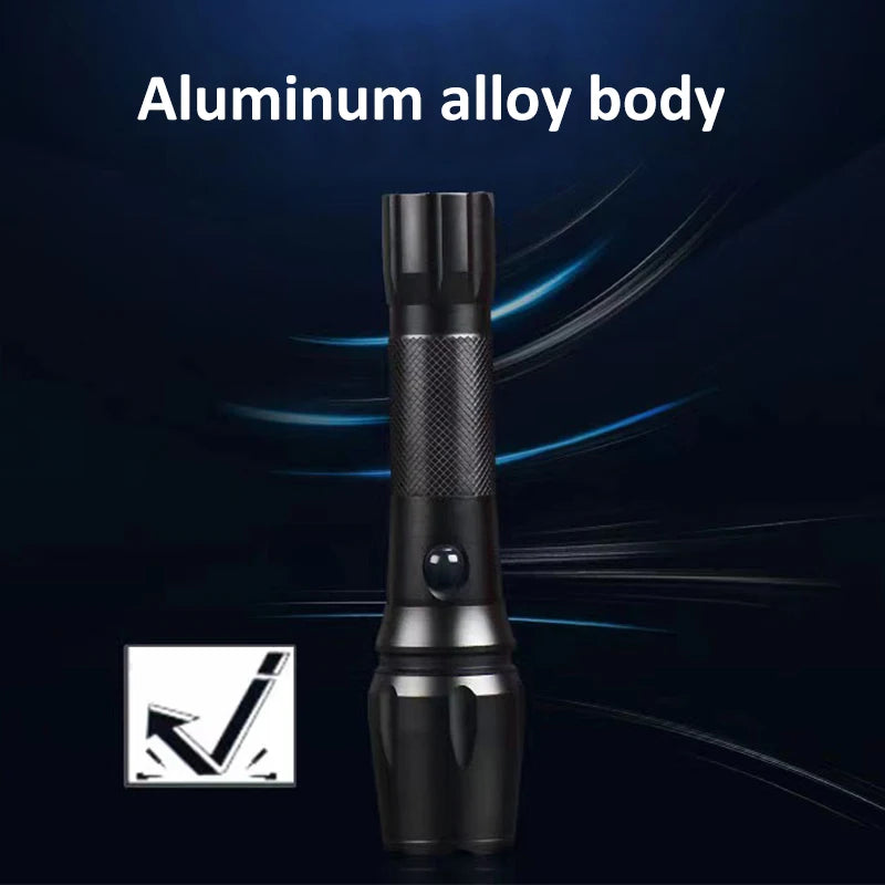 POCKETMAN 3800 Lumen Tactical LED Flashlight – 5 Modes
