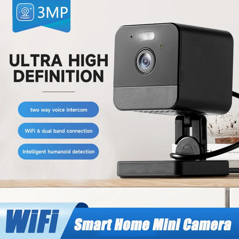 3MP 1296P Eseecloud APP Full WIFI IP Camera Battery Power Low