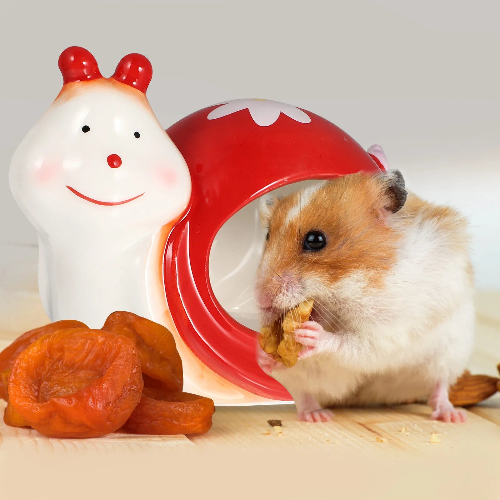 Ceramic Cooling Bed Small Pet Nest Hamster Chinchilla Guinea Pig