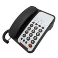 652F Corded Landline Telephone Desktop Phone Noise Reduction Zpaxo Black CN