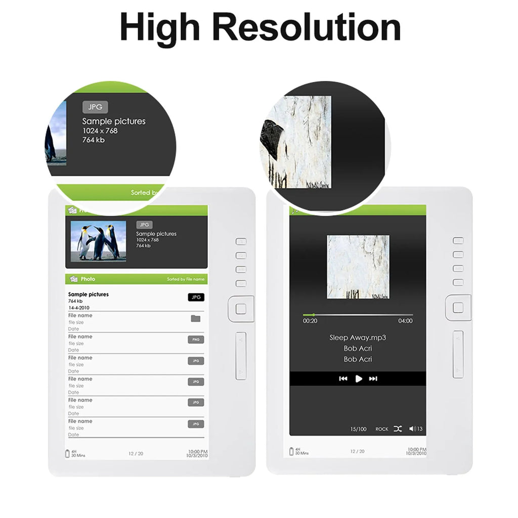 E Reader Portable LCD 16 9 Screen Book Protector Protective Case