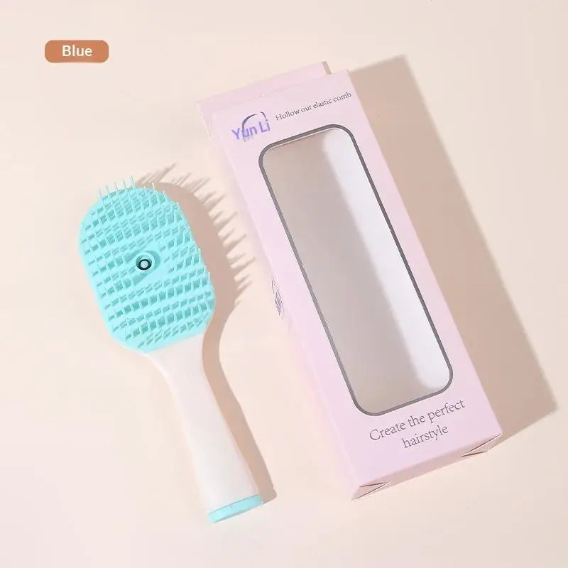3-in-1 Scalp Massage Brush – Oil Applicator & Detangler