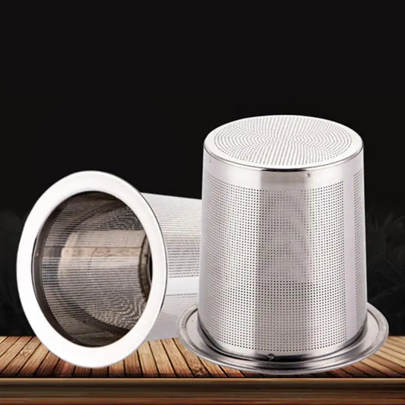 Reusable Tea Strainer Stainless Steel Infuser Teapot Filter Leaf