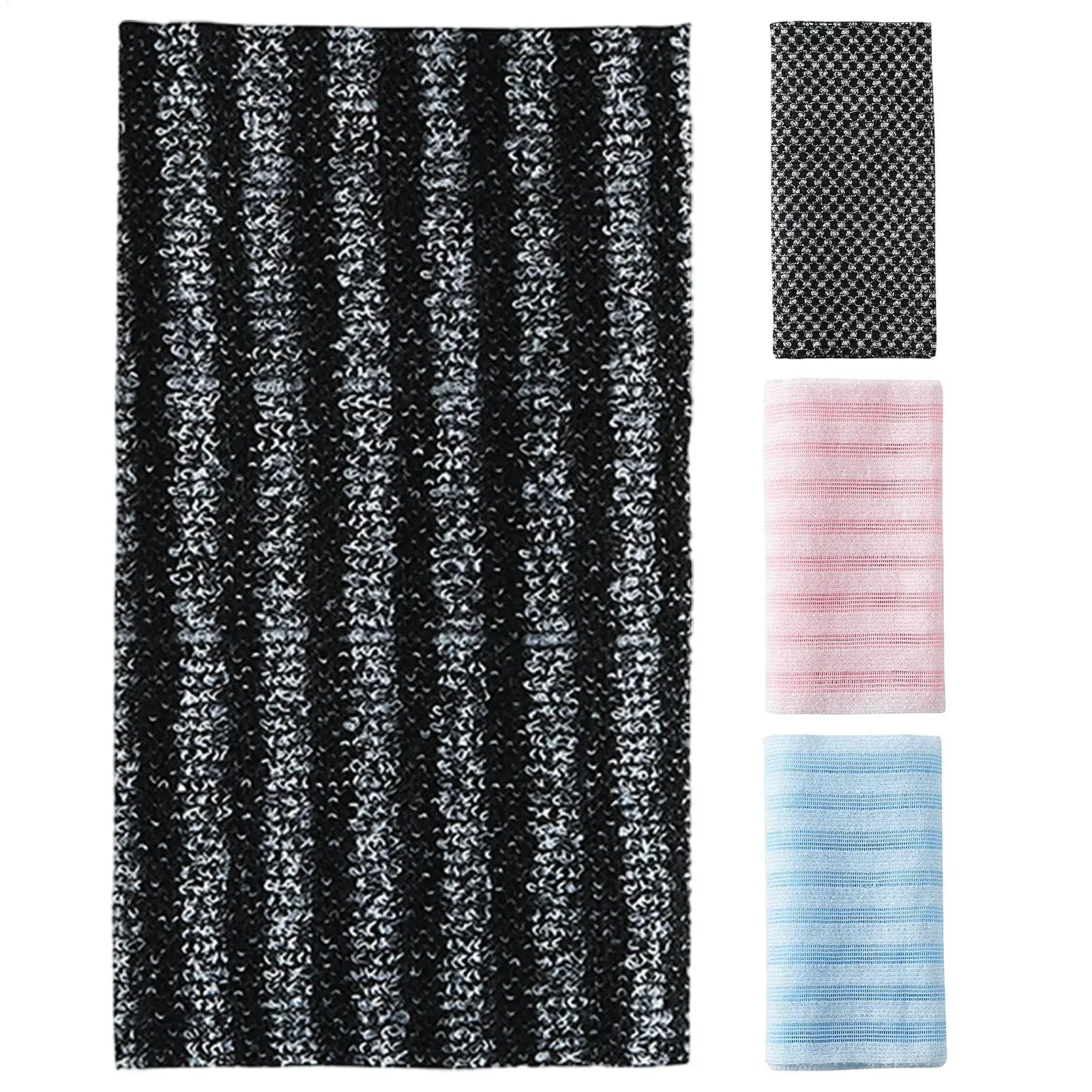 Exfoliating Back Scrubber Towel – Body Wash Cloth for Shower Body Exfoliating Scrubber Zpaxo