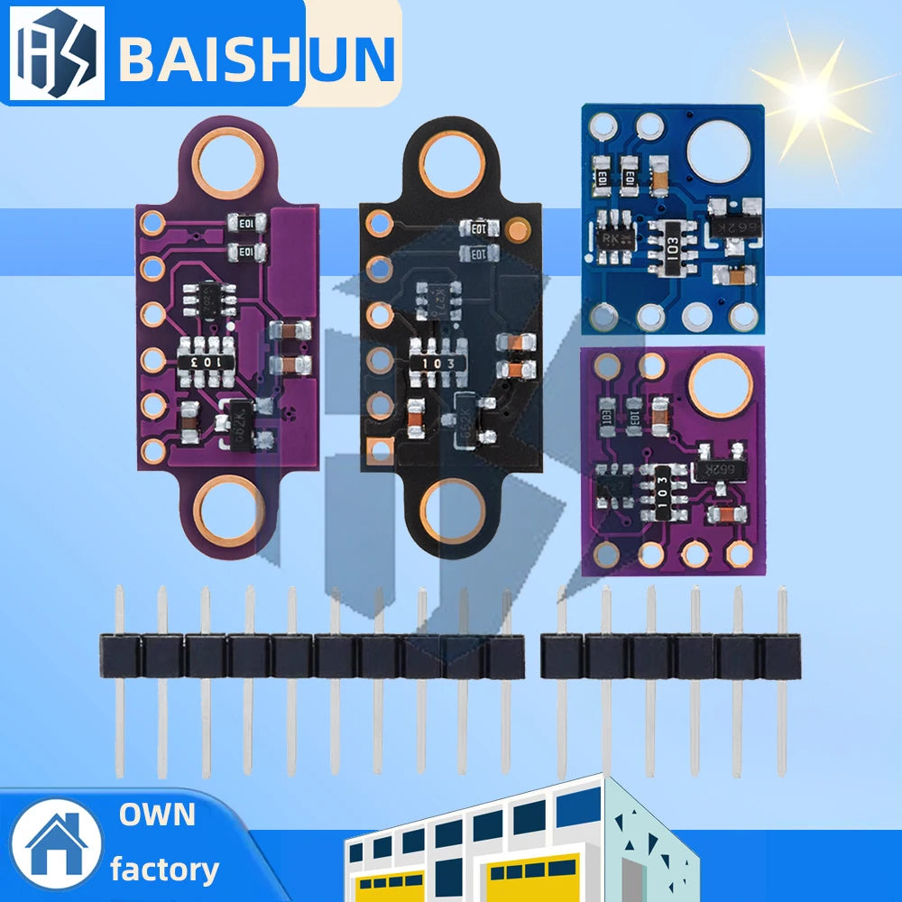 GY-530 VL53L0X Laser Ranging Sensor Tof Time-of-flight Module Zpaxo