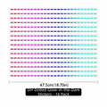 Reflective Dotted Line Stickers Self-adhesive DIY Trim Car Night Zpaxo 16 pcs