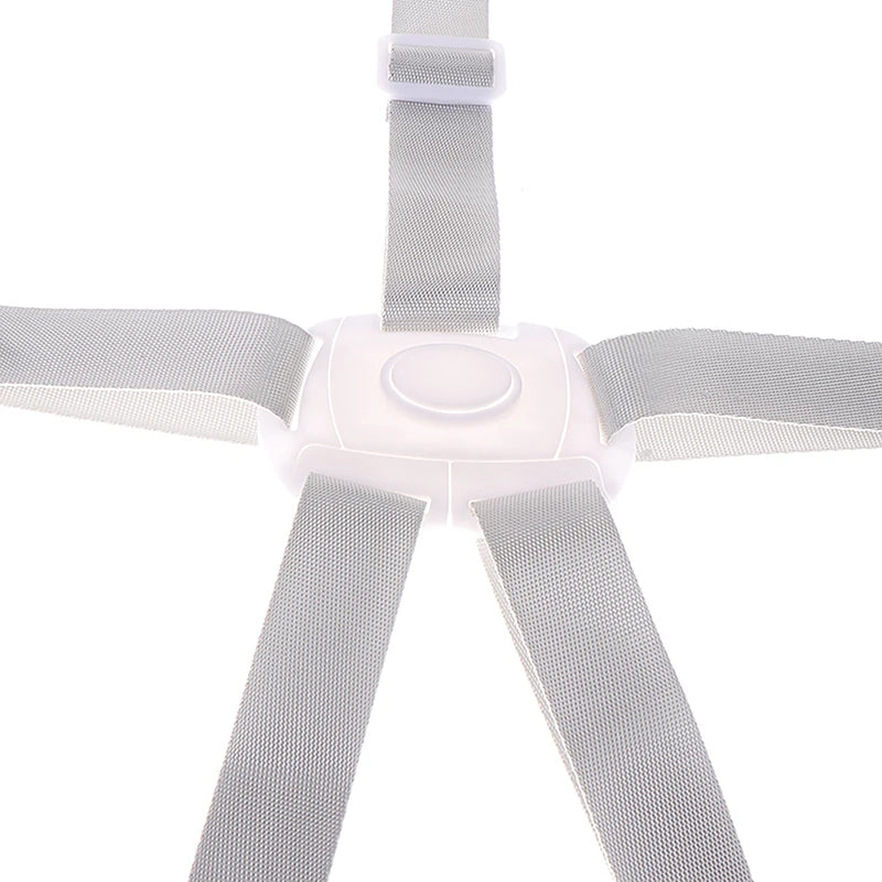 Buckle Baby Universal 5 Point Harness High Chair Safe Belt Seat Belts For Stroller Pram Buggy Children Kid Pushchair Zpaxo