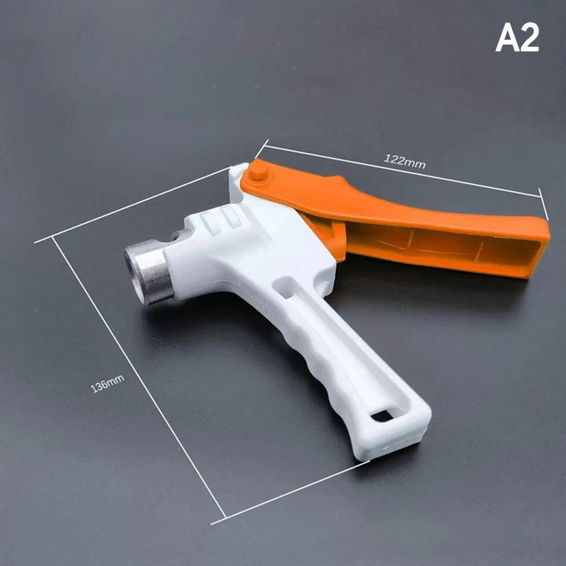 Irrigation LDPE Water Pipe Hole Puncher 8mm to 30mm Precision Punch Tool for Greenhouse and Farm Zpaxo A2