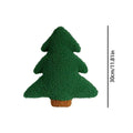 Christmas Tree Pillow Soft Plush Throw Cushion Sofa Bed Couch Bedroom