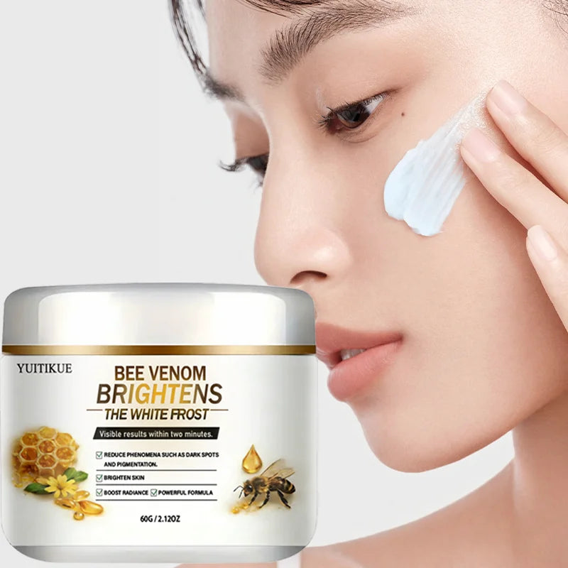 YUITIKUE Bee Venom Brightening Cream – Dark Spots & Even Skin Tone Brightening Face Cream Zpaxo