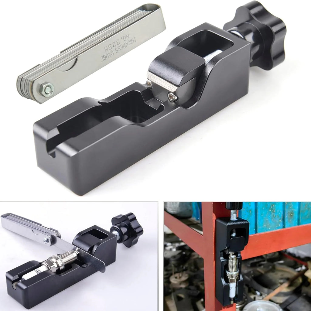 Universal Metal Spark Plug Gap Adjustment Tools Compatible Plugs Car