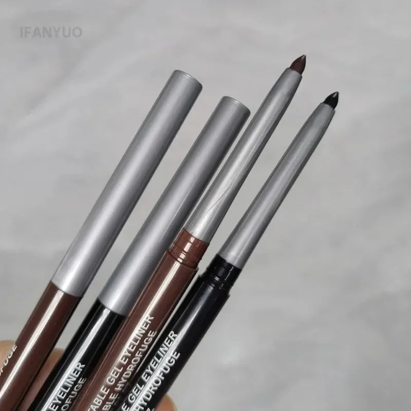 Waterproof Black Eyeliner Pencil Smooth Smudge-proof Long-lasting