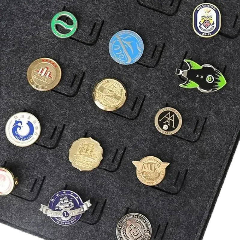 Felt Pin Brooch Display Book – Badge & Jewelry Organizer Pin Display Book Zpaxo