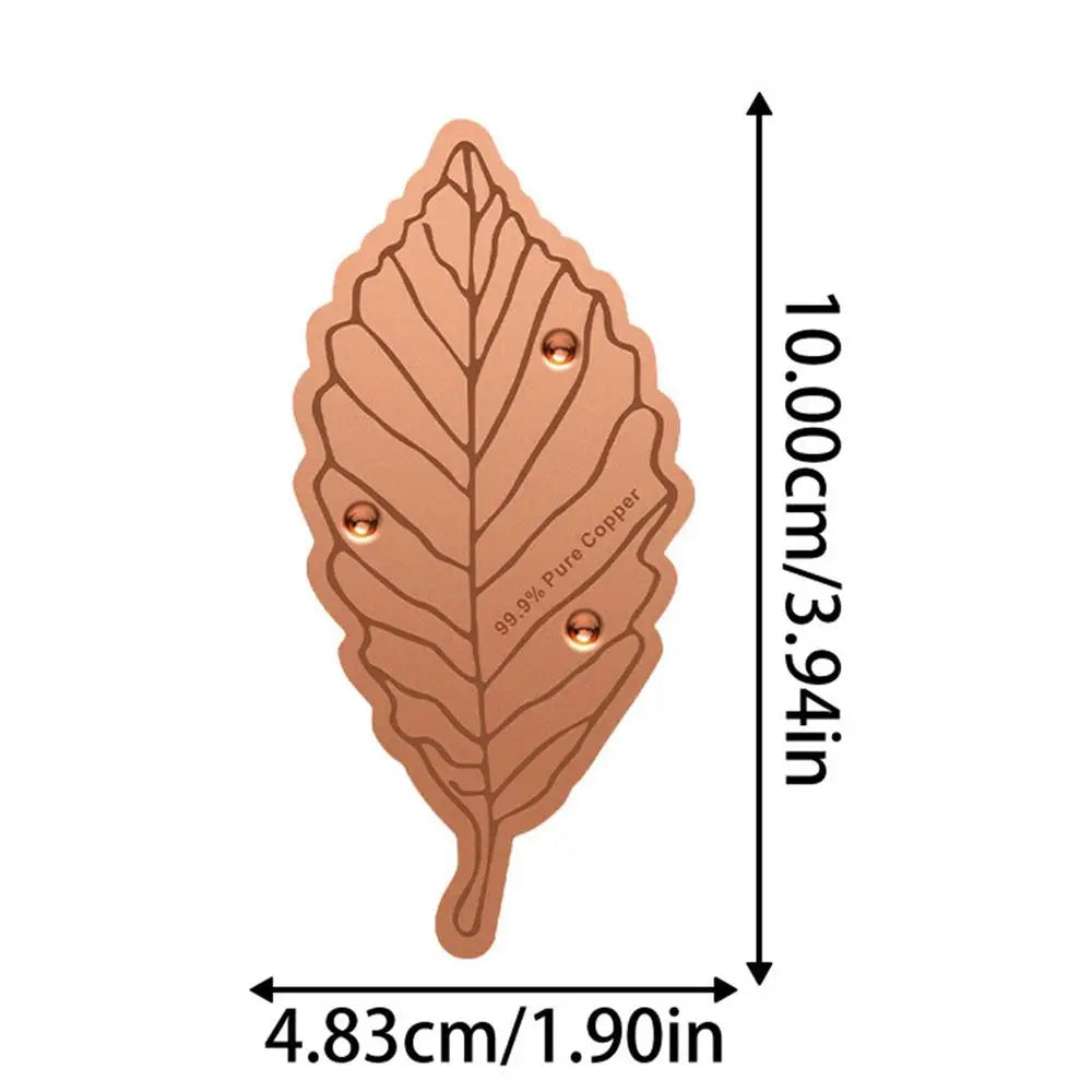 Copper Bird Bath Plate Birdbath Purification Disc with Triple-Point Support Birdbath Bowl Purifier Plate for Backyard Bird Bath Zpaxo A