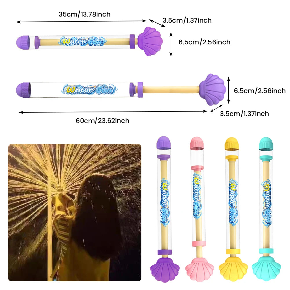 1- Firework Fountain Water Gun Soaker Squirt Outdoor Spray Toys