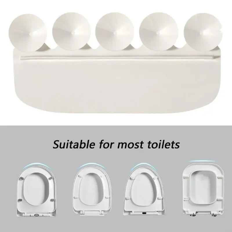 Toilet Splash Prevent Cover Men Boys Reduces Spills Floor Strong