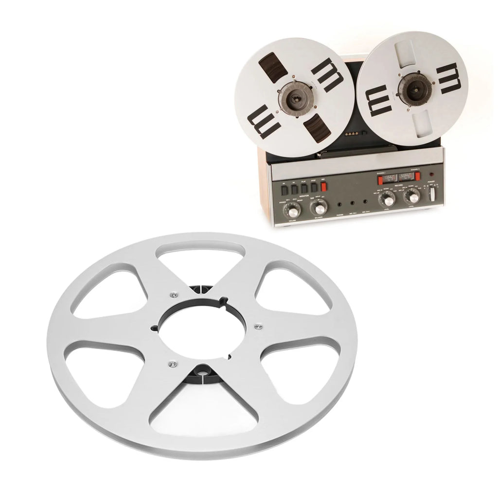 Open Reel Takeup 6 Holes Sound Aluminum Empty 1 Tapes