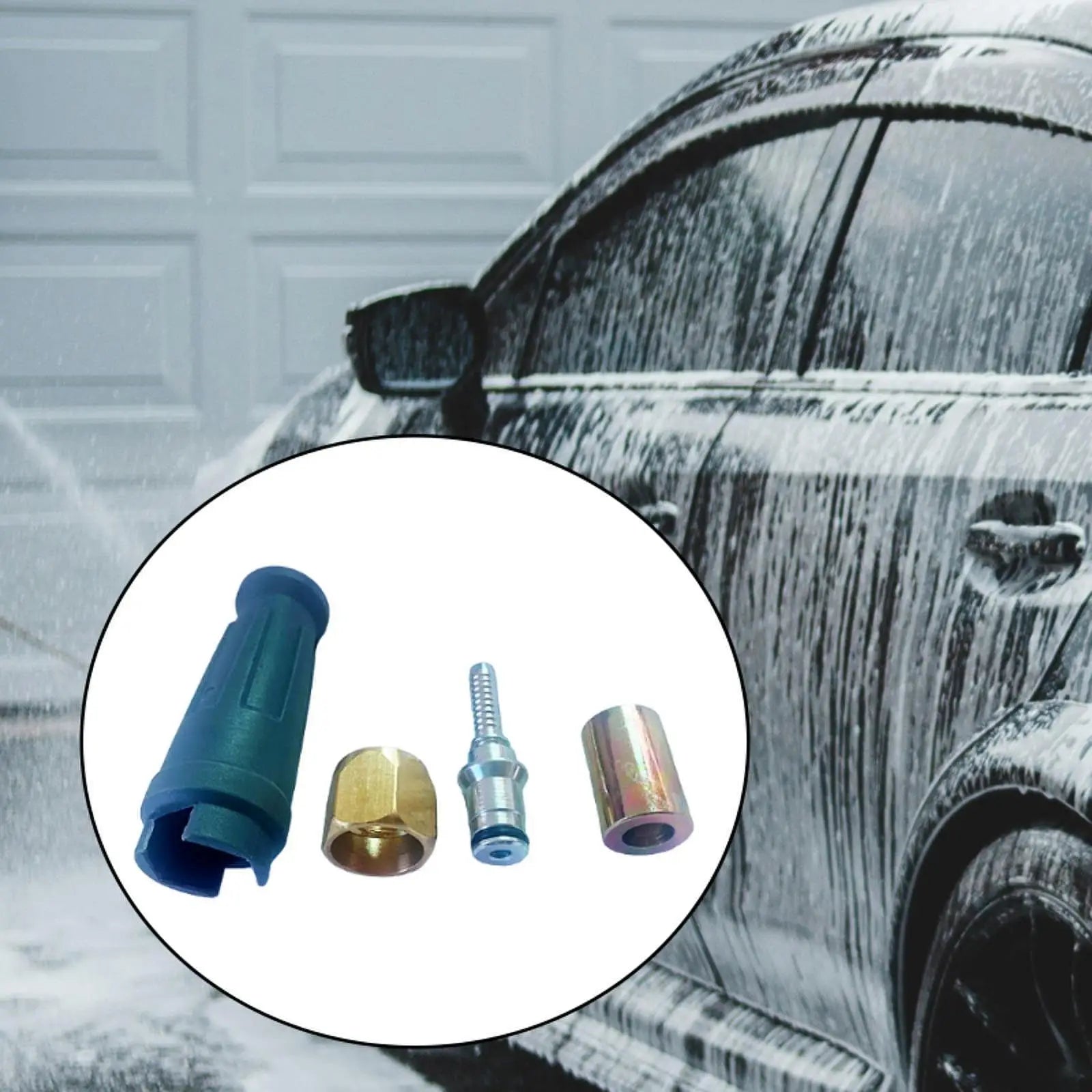 Pressure Washer Water Hose Adapter Spare Parts Easy Installation Replaces Repair Zpaxo