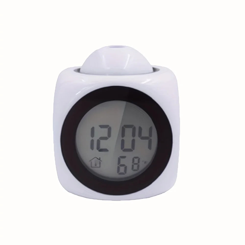 Digital Projection Alarm Clock LED Projector Temperature Display