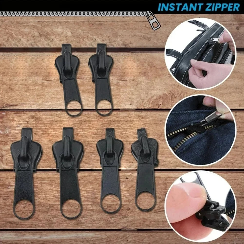 Universal Zipper Repair Kit – 3-Size Zip Slider Replacement
