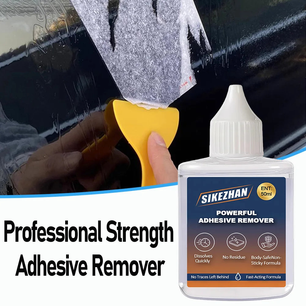 Super Sticky Residue Remover Car Window Film Adhesive Remover Sticker Cleaning Glue Remover Cleaning Agent Cleaning Products Zpaxo