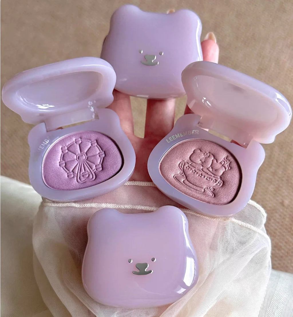LEEMEMBER Satin Finish Multi Purpose Powder Summer Edition Blush Zpaxo
