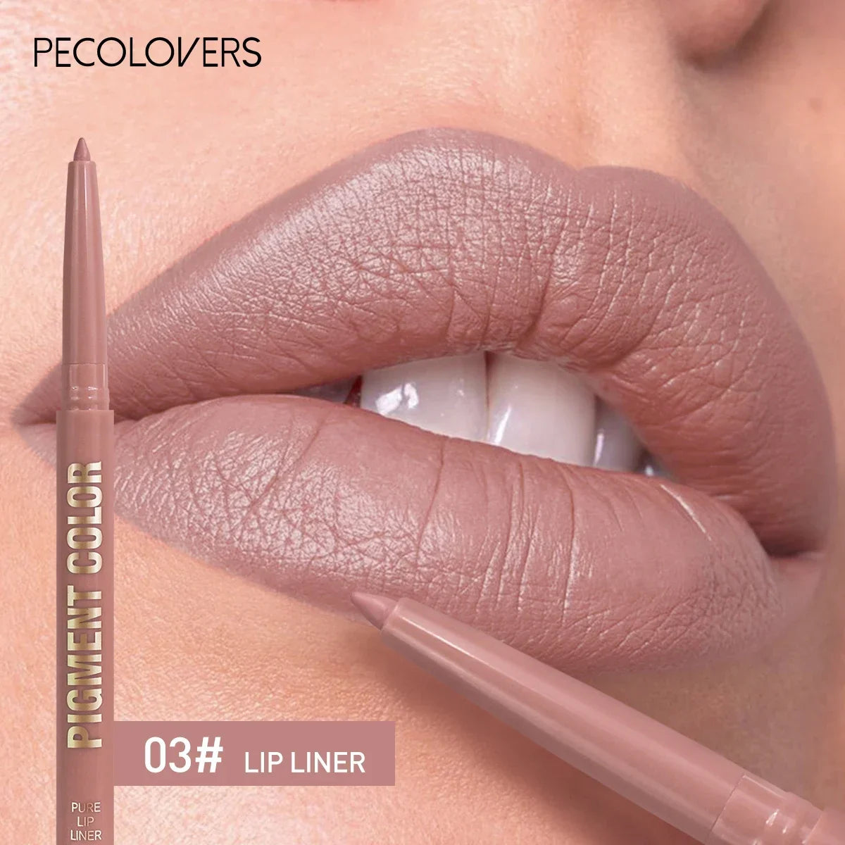 Matte Lip Liner Pen Long-lasting Waterproof Easy Glide Moisturizing Zpaxo 03