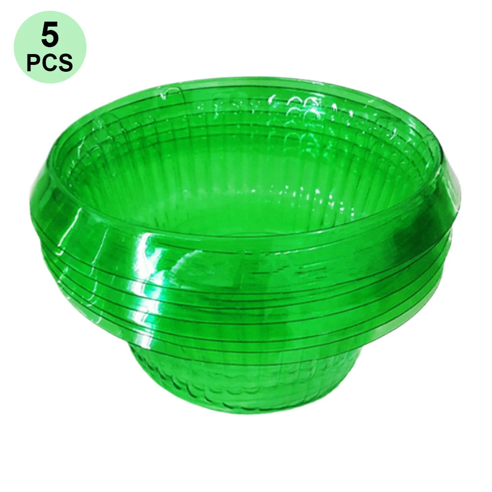 Plants Slug Protection Rings Vegetables Cover Plant Snail Collar Zpaxo 5PCS