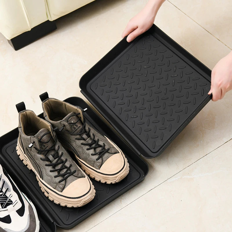 CM1 2 Boot Tray Heavy Duty Shoe Mat Trays Car Shoes Storage Dog Cat