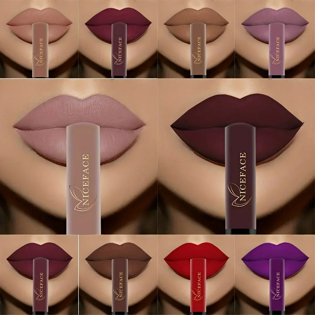Matte Lip Gloss Waterproof Durable Easy Apply Beginner Friendly Non