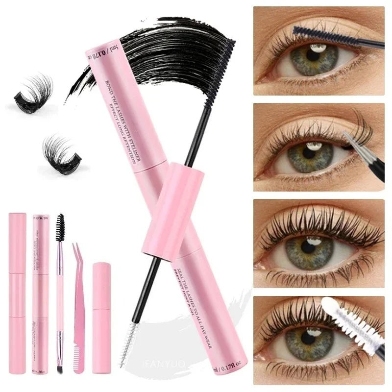 Lash Bond Seal Eyelash Clusters Lasting Double-ended Fixed Eyelashs