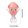 Electric Octopus Toys Obstacle Avoidance Sensor Octopus USB Rechargeable Electric Robot With LED Lights And Music For Home Zpaxo Pink United States