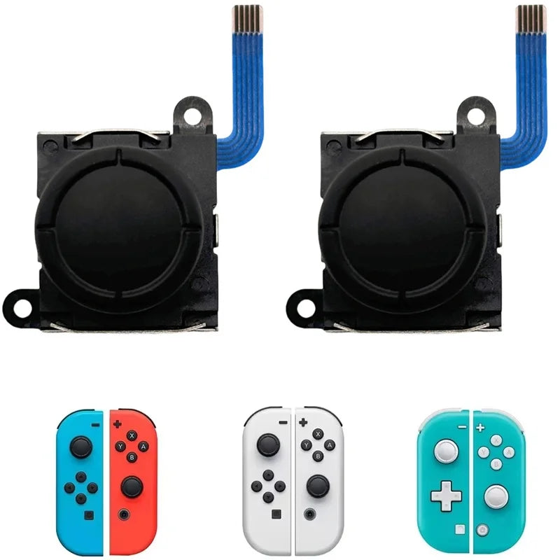 Joy-con Game Controller Analog Hall Effect Joystick Stick Rocker
