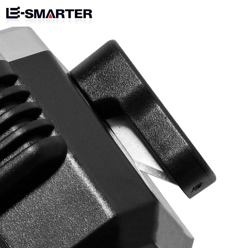 ESMARTER USB Rechargeable LED Flashlight with Safety Hammer
