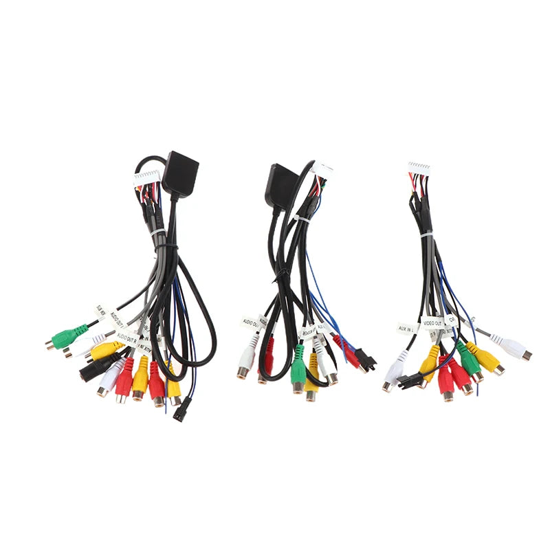 20 Pin RCA Audio Cable Subwoofer Output CVBS Video Aux Amp Control