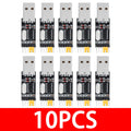 USB TTL Converter UART Module CH340G CH340 3 3V 5V Switch Zpaxo 10PCS
