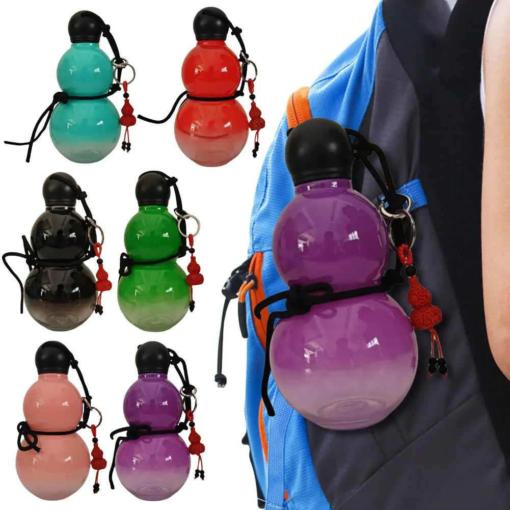 Chinese Retro-inspired Gourd Water Bottle Sports Large Capacity