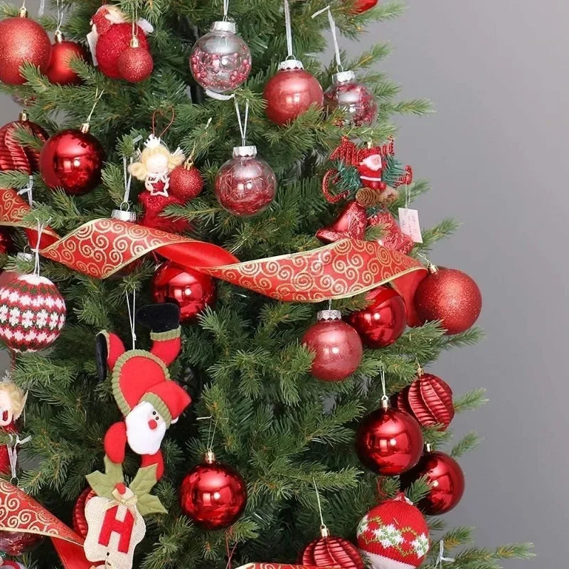 Shatterproof Christmas Ball Ornaments Durable Tree Hanging Decor