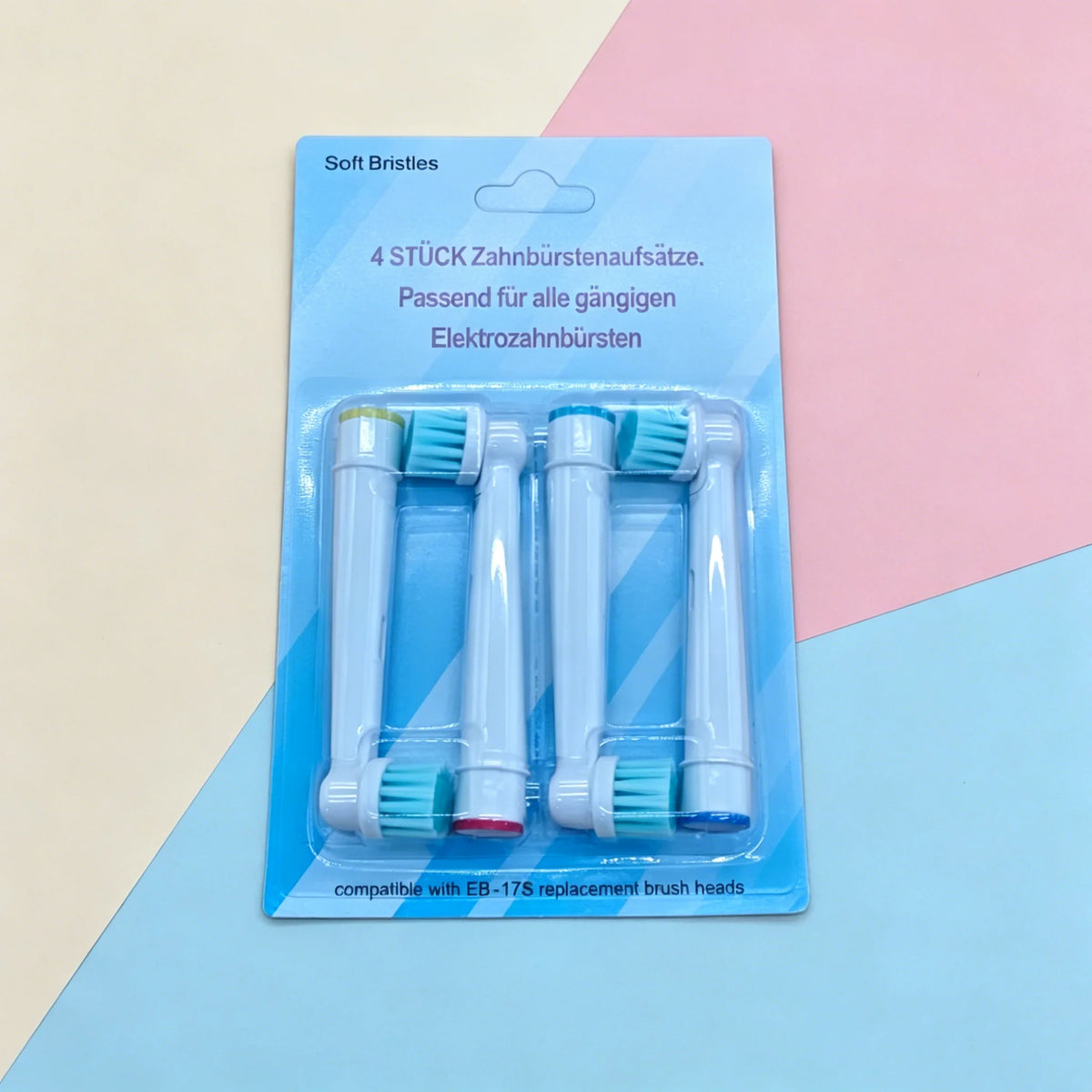 EB-17S Wholesale 4 8 Lot Electric Toothbrush Head Oral B 6000 Zpaxo EB17S Green-4pcs
