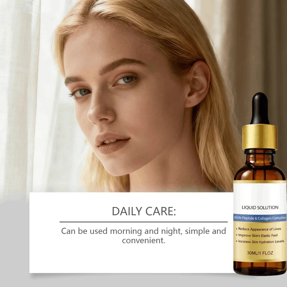 Peptide & Collagen Face Lifting Serum – Anti-Aging 30ml Anti-Aging Face Serum Zpaxo