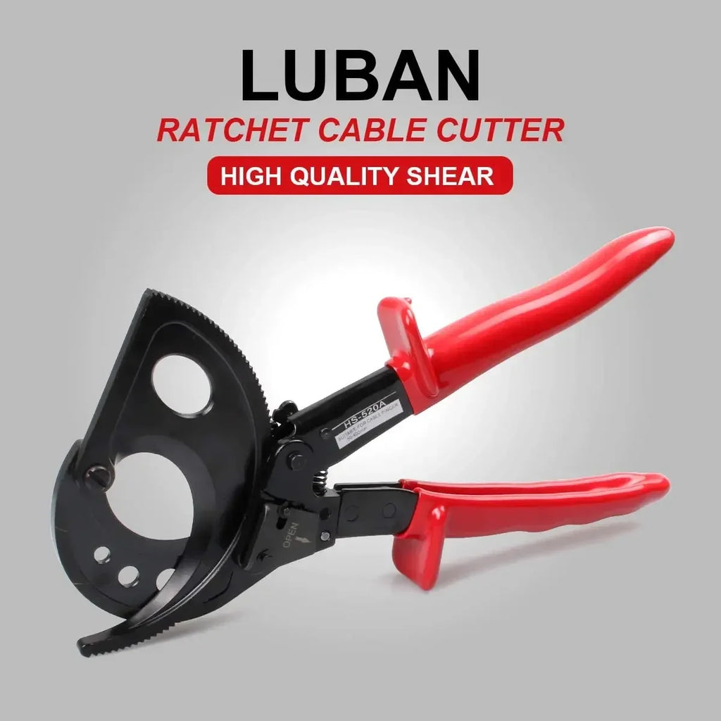Ratchet Cable Cutter Heavy Duty Wire Aluminum Copper Up 400mm