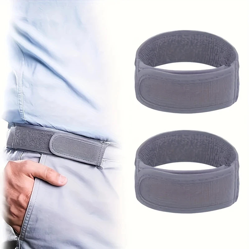 Unisex No-buckle Elastic Belt Adjustable Invisible Casual Versatile