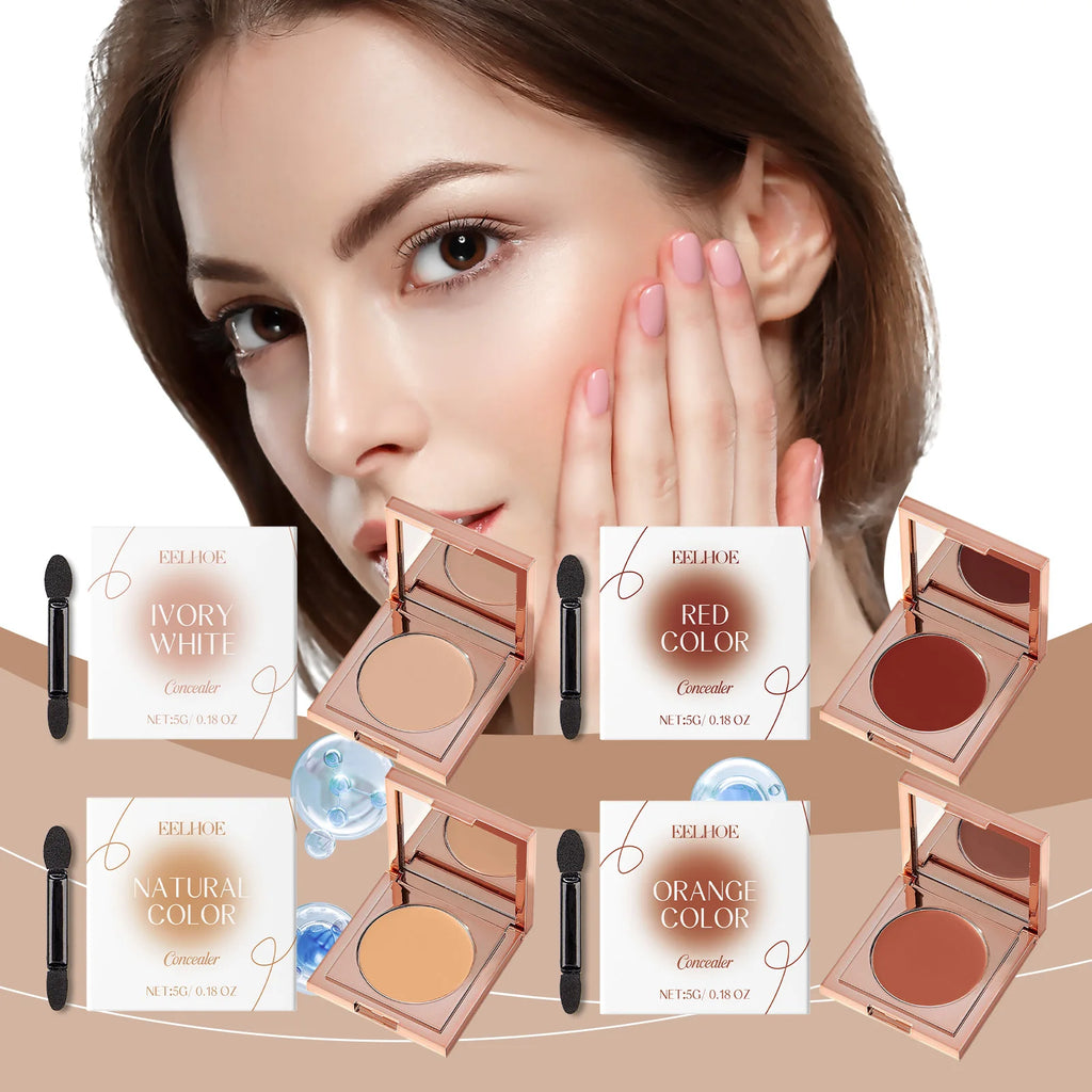 Concealer Lightweight Natural Coverage Of Skin Blemishes Spot Acne Print Cover Dark Circles Long-Lasting Non-Removing Makeup Zpaxo