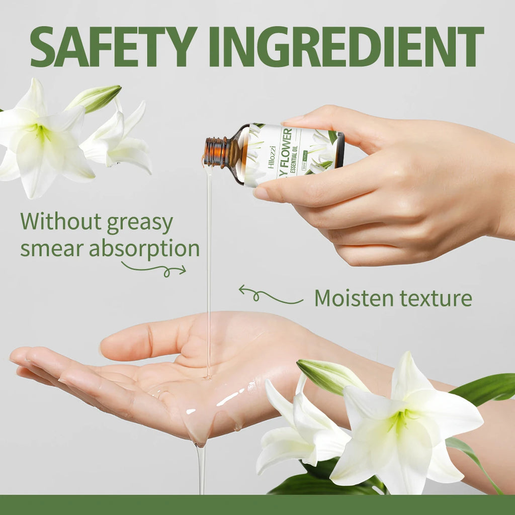 30ml LILY FLOWER Essential Oil Suitable for Body Care, Facial Care, Humidifier, Diffuser, Aromatherapy, Soap DIY Zpaxo