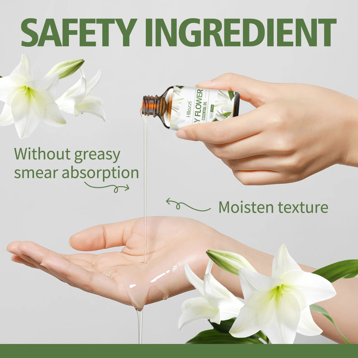 30ml LILY FLOWER Essential Oil Suitable for Body Care, Facial Care, Humidifier, Diffuser, Aromatherapy, Soap DIY Zpaxo