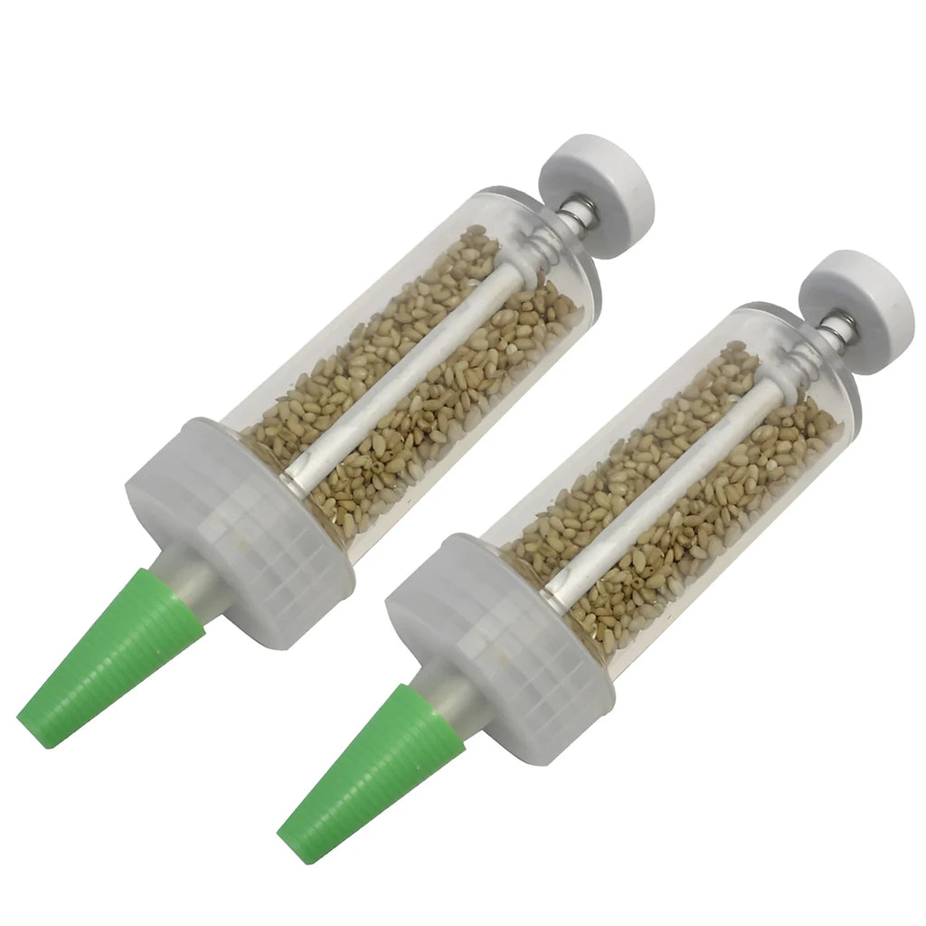 3/4inch Handheld Seedling Soil Blocker Soil Block Maker Stainless Steel Seedling Nursery Tool Durable Soils Blocking Sowing Tool Zpaxo 2PCS Seed planter