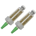 3/4inch Handheld Seedling Soil Blocker Soil Block Maker Stainless Steel Seedling Nursery Tool Durable Soils Blocking Sowing Tool Zpaxo 2PCS Seed planter