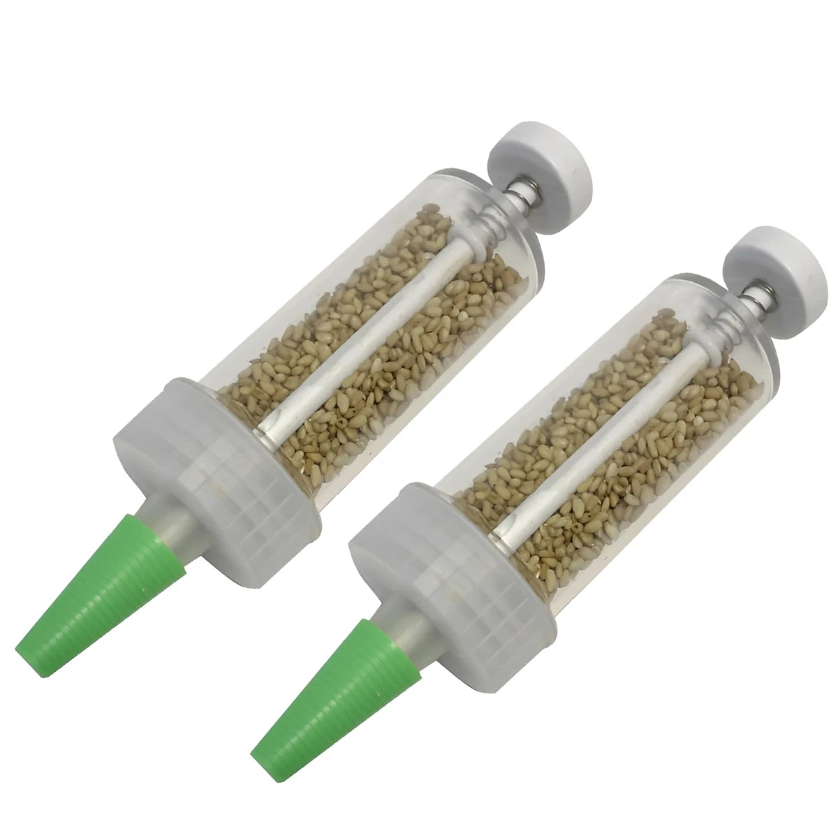 3/4inch Handheld Seedling Soil Blocker Soil Block Maker Stainless Steel Seedling Nursery Tool Durable Soils Blocking Sowing Tool Zpaxo 2PCS Seed planter